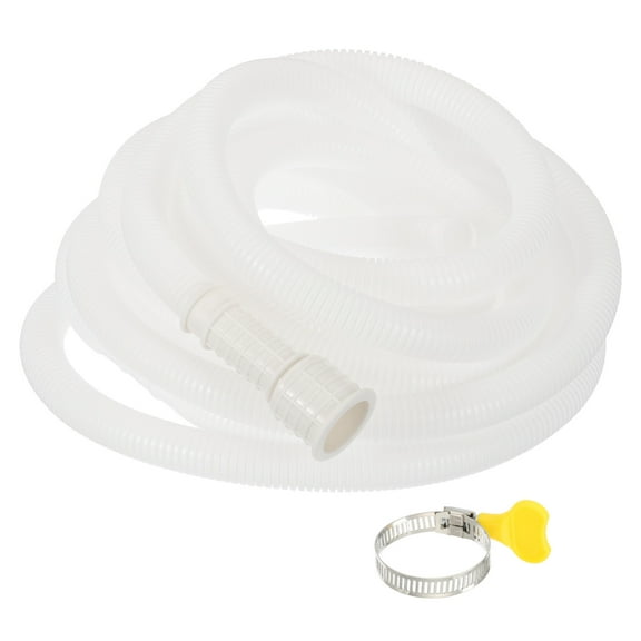 Uxcell 19.68ft Air Conditioner Drain Kit, Universal AC Drain Hose with Clamp for Mini-Split Window AC Unit