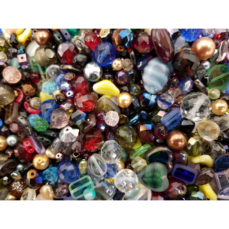 Assorted Glass Beads for Jewelry Making, DIY Lamp Work, Arts and Crafts,  and