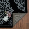thumbnail image 7 of Luxe Weavers Floral Medallion Gray 8x10 Oriental Area Rug, Indoor Carpet, 7 of 7