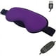thumbnail image 1 of Almohadilla térmica para ojos, antifaz calefactora, antifaz para dormir USB eléctrica, antifaz de vapor USB, control de tiempo y temperatura para dormir, morado, 1 of 5