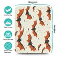 thumbnail image 5 of Dish Drying Mat Halloween Bat Spider Web Coffee Bar Mat Absorbant Collapsible 18x24 Inch Dry Pad for Dining Table Coffee Bar, 5 of 7