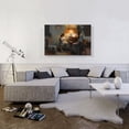 thumbnail image 2 of ARTCANVAS The Lesson Of Song Canvas Art Print by Delphin Enjolras - Size: 40" x 26" (0.75" Deep), 2 of 9