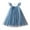 Blue, variant on vdgthytj Toddler Baby Girl Tulle Dress Sleeveless Princess Dress Fairy Layered Birthday Party Sundress Summer Clothes