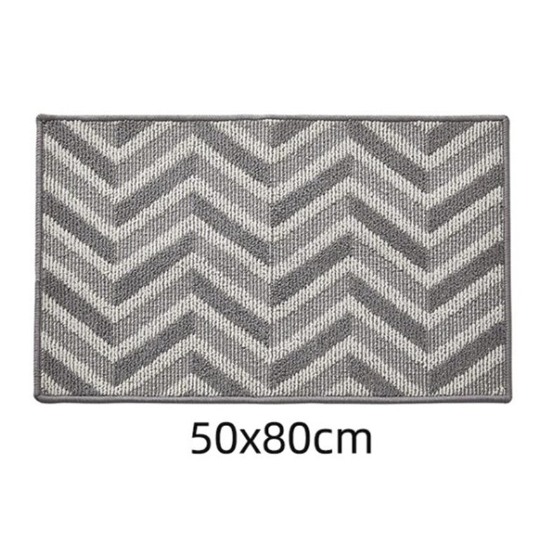 Color&Geometry Front Door Mat Indoor Entrance- Dirt Trapper, Absorbent, Non  Slip, Washable Doormat, 24x36 Indoor Door Mat Charcoal Entrance Rugs 2x3