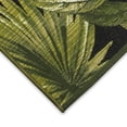 thumbnail image 4 of Liora Manne Marina Jungle Leaves Indoor Outdoor Rug Area Black, 4 of 7