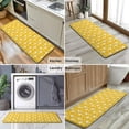 thumbnail image 6 of Yellow Lemon Fruit Shapes Orange Pattern Kitchen Rug Mat,Kitchen Runner Rugs Non Skid Washable,Decorative Kitchen Floor Mats for Kitchen,Sink,Laundry,17"x47.2", 6 of 7