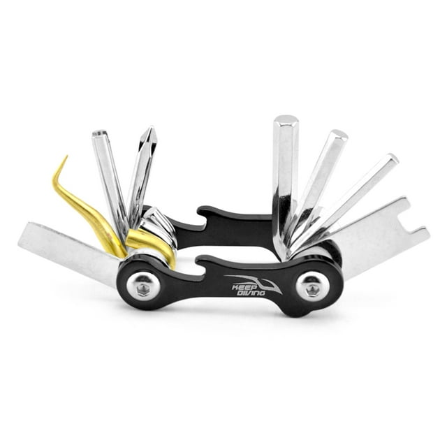 Moobody Diving Tool 8 in 1 Multifunctional Dive Tool Tool Pack Diver Tool Kit for Diving Snorkeling