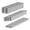 galvanized, variant on Stainless Steel 304 18 Gauge 1/4 Inch Narrow Crown Staples, 1600-Count (1/2"+3/4"+1") and Brad Nails (5/8"), 400 per Size, Assorted Size Project Pack