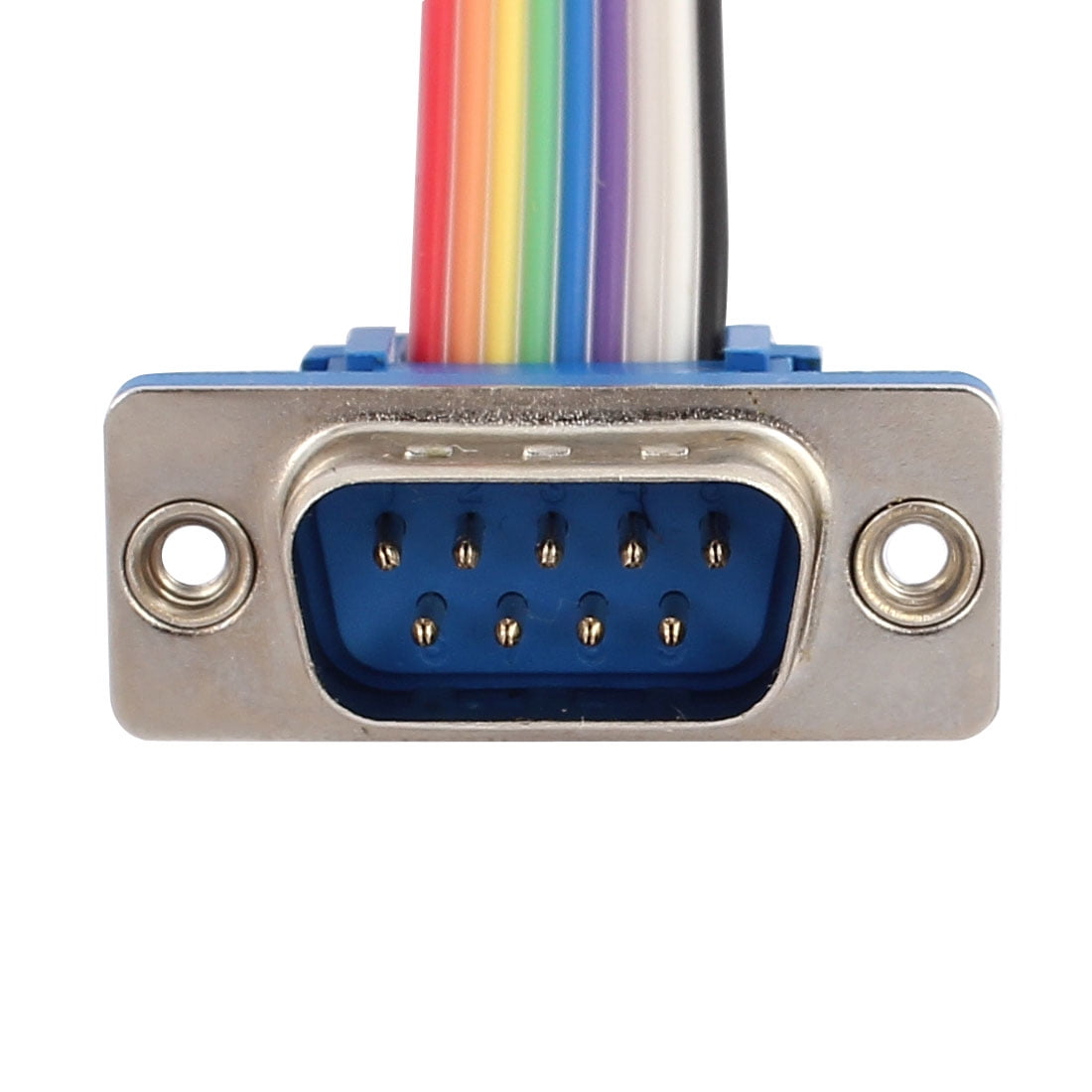 埠頭 RS232 DB9 9P Male to Female Head Serial Port w Jumper Wire 26cm