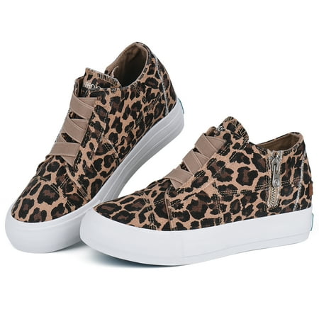 JENN ARDOR Women s Wedge Sneakers High Heel Fashion Lightweight Walking Shoes