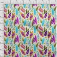 thumbnail image 4 of oneOone Rayon Light Gray Fabric Beach Sewing Material Print Fabric By The Yard 56 Inch Wide, 4 of 4