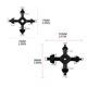 thumbnail image 3 of Multi function Drill Chuck Wrench 4 Sizes in 1 Key for Easy Drill Bit Replacement Suitable for Different Drilling Needs, 3 of 4
