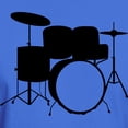 thumbnail image 3 of CafePress - Drums Dark T Shirt - Men's Classic Graphic Cotton T-Shirt, 3 of 4
