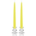 thumbnail image 2 of 1 Pair Taper Candles Unscented 12 Inch Pale Yellow Tapers .88 in. diameter x 12 in. tall, 2 of 2