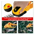 thumbnail image 5 of 2 In 1 24V Cordless Electric Hedge Trimmer 20000RPM Rechargeable Handheld Household Shrub Weeding Pruning Mower Garden Tools ,2 IN 1 Trimmer & Edger, 5 of 7