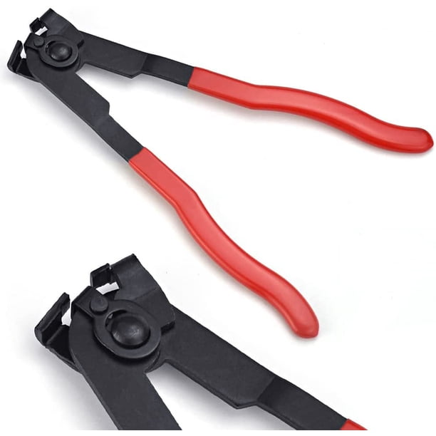 Alicates para abrazaderas de manguera de 235 mm, alicates flexibles para abrazaderas de manguera de automóvil, alicates de abrazadera cardán, alicates flexibles con fuelle de acero al