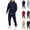 Navy, variant on Mens Track Suits 2 Piece Set Hoodie and Sweatpants Casual Athletic Jogging Suit Drawstring Running Gym Sweat Suits