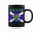 Black, variant on Clan Irvine Tartan Scottish Family Name Scotland Pride Coffee Mugs