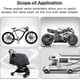 thumbnail image 5 of 6-Pack 45 90 135 Valve Stem Extenders, Schrader Tire Valve Extension for Dual Wheels, Cars, RV, Stroller, Bike, 5 of 5