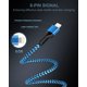 thumbnail image 3 of USB A to Lightning Cord, 2Pack/3Ft Nylon Braided iPhone Charger Cable, Apple Approved Fast Charging Power Wire for iPhone 14, 14 Pro Max, 13 Pro Max, 13Pro, 13, 13 Mini, 12 11 10 XR XS X 8 Plus 7 6 6s, 3 of 5