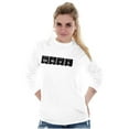 thumbnail image 4 of Genius Periodic Table Science Nerd Long Sleeve TShirt Men Women Brisco Brands S, 4 of 6