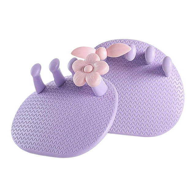 Yinanstore Arch Support Arch Exerciser Slipper Bunion Corrector Portable Toe Separators Violet
