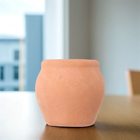 WRISTBIQUE 4Pcs Succulent Planter Red Clay Pots for Small Plant Cultivation Compact Design