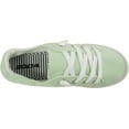 thumbnail image 5 of Soda Flat Women Shoes Linen Canvas Slip On Sneakers Lace Up Style Loafers Zig-S Light Green Mint 10, 5 of 5