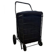 Folding SHOPPING CART LINER insert WATER PROOF with cover in 3 Color Liner Only Black