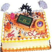 Living Casino Gambling Cake Decorating Kit, Large, 1 Set