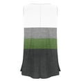 thumbnail image 5 of Frostluinai Plus Size Tank Tops for Women Sleeveless Crew Neck Summer Tunics Color Block Loose Fit Tanks Casual Beach Tanks L-5XL, 5 of 5