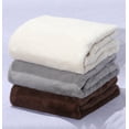 thumbnail image 3 of Lanco Patty Throw Blanket, Ivory White, 50x60" Bedroom, Camping, Indoor & Outdoor, 3 of 3