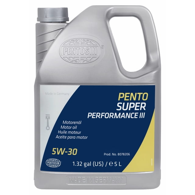 Aceite De Motor C30 2007 A 2010 Volvo L5 2.4L Alemán Sintético Super Performance III 5 Lts 5W30 PENTOSIN .