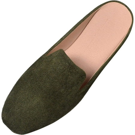

Flip Flops Sandals Women s Spring and Autumn New Flat Square Head Casual Shoes Flat Sandals Women Dressy (c-Red 7.5)