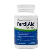 FertilAid for Men, Male Fertility Supplement and Multivitamin for Sperm Count, Motility and Morphology, 90 Veg Capsules, 1 Month Supply