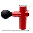 thumbnail image 4 of Maoww Mini Muscle Massager 4 Level Modes Electric Muscle Massage Tool Handheld Deep Percussion Vibration Fitness Massager, 4 of 6
