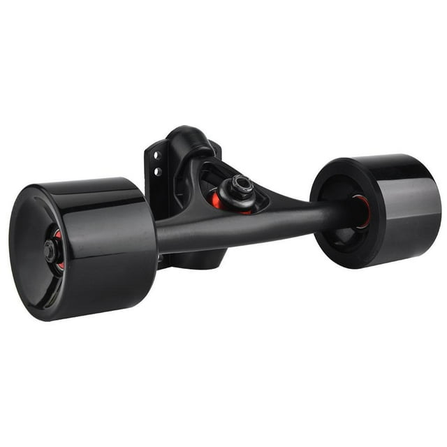 Fdit Camion de Planche à Roulettes, Ensemble de 2 Pcs Camion de Planche à Roulettes avec Accessoire de Quincaillerie de Roulement de Surélévateur de Roue de Planche à Roulettes, Camion de Planche à Roulettes avec Roue de Planche à Roulettes