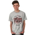 thumbnail image 5 of Louisiana Pelican Outdoors Adventures Men's Graphic T Shirt Tees Brisco Brands S, 5 of 6