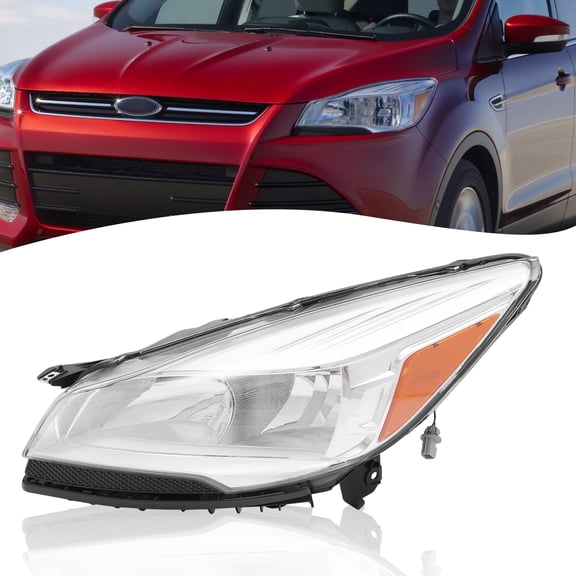 2013-2016 Ford Escape Factory Halogen Style Headlight Headlamp Left Driver Side