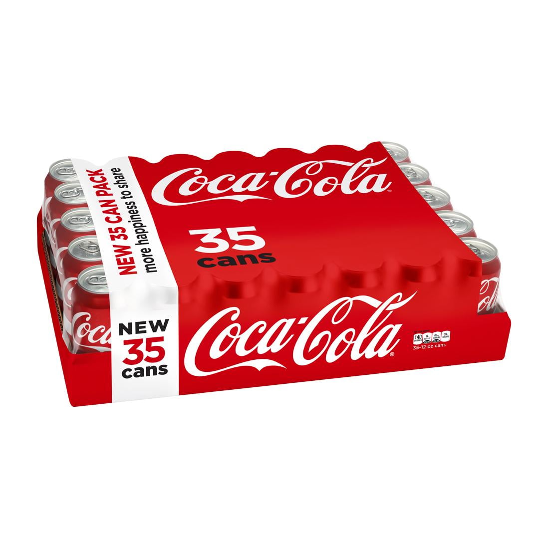 Coca-Cola Classic flavor, 35 pk./12 oz. Cans
