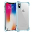 thumbnail image 6 of SaniMore for iPhone X/XS Case, [Wireless Charging] Crystal-clear No-yellow Rugged PC Back Cover Shockproof Bumper Strong Drop Resistant Slim Lightweight Shell for iPhone X/XS(6.1" 2018), Blue, 6 of 8