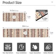 thumbnail image 3 of Yayeee Faucet Mat for Kitchen Sink 14.7" Diatomite Long Splash Guard Pad, Brown Abstract Dots, 3 of 7
