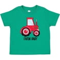 thumbnail image 3 of Inktastic Farming Red Tractor Farm Baby Boys or Girls Baby T-Shirt, 3 of 5