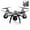 Black, variant on Aihimol Drone with Camera for Adults/Kids/Beginners-4K HD Fpv Camera Optical Fl-ow Localization Remote Control Toys Gifts For Boys Girls With Altitude Hold Headless Mode Start Speed