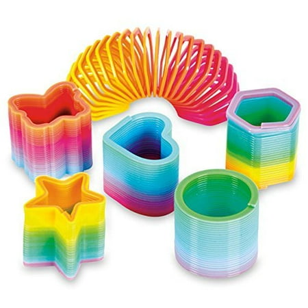 Rainbow Coil - 50 Assorted Mini Rainbow Coil Spring