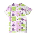thumbnail image 5 of UngA Girls Easter Shirt Graphic Tees for Kids Tops Bunny Short Sleeve Toddler Girl T Shirts (Purple,2-3 Years), 5 of 6
