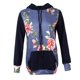 thumbnail image 4 of Con Capucha Con Estampado Floral Para Mujer Con Cuello Y Cuello Redondo Con Capucha L Zulema  Sudadera con capucha floral para mujer, 4 of 8