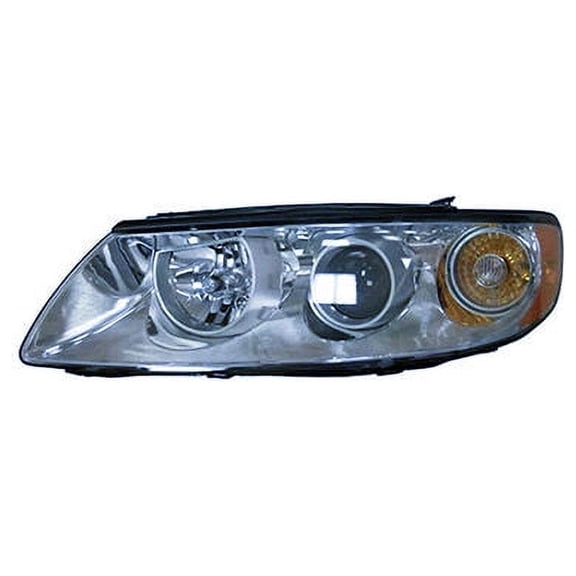 Left Driver Side Headlight Assembly - Compatible with 2007 - 2010 Hyundai Azera (From 11/17/2006) 2008 2009
