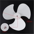 thumbnail image 2 of High Wind 11 Inch Plastic Fan Blades 3 Pieces Stand/Desktop Fan Accessory, 2 of 6