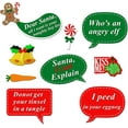 thumbnail image 4 of Kit de accesorios para fotomatón navideño (47 piezas), fotomatón navideño de bricolaje con palo Accesorios divertidos para selfies navideños para adultos y niños para tema navideño P, 4 of 5